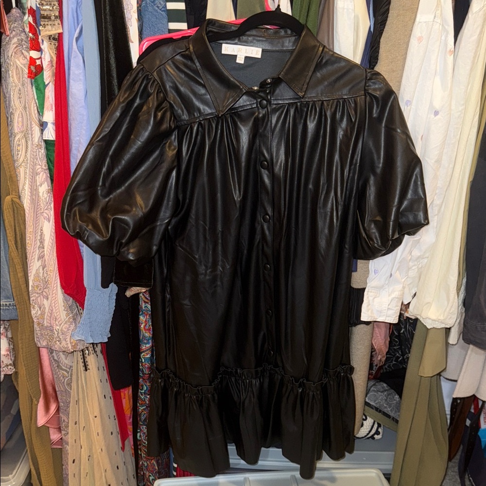 Karlie Black Leather Jacket